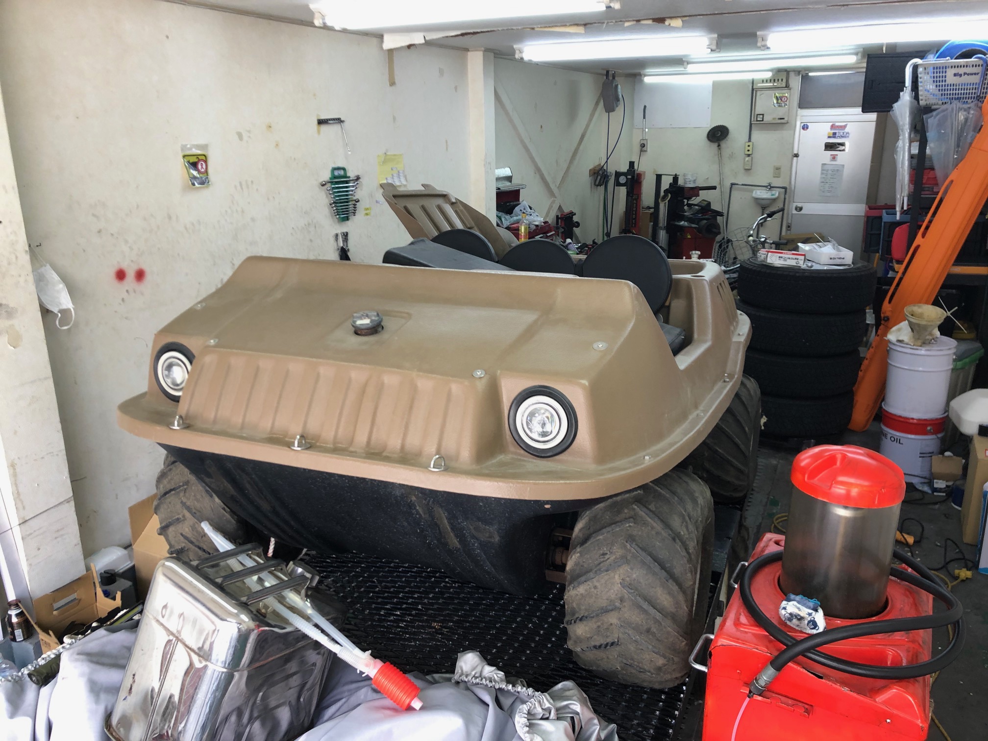 MAXⅡ 水陸両用 6輪車